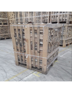 Oak full crate of kiln dried firewood logs 2