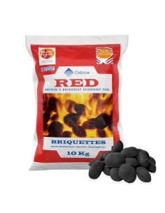 Oxbow Red smokeless coal briquettes 10kg bag